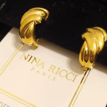 Nina Ricci 니나리치 귀걸이 골드 빈티지