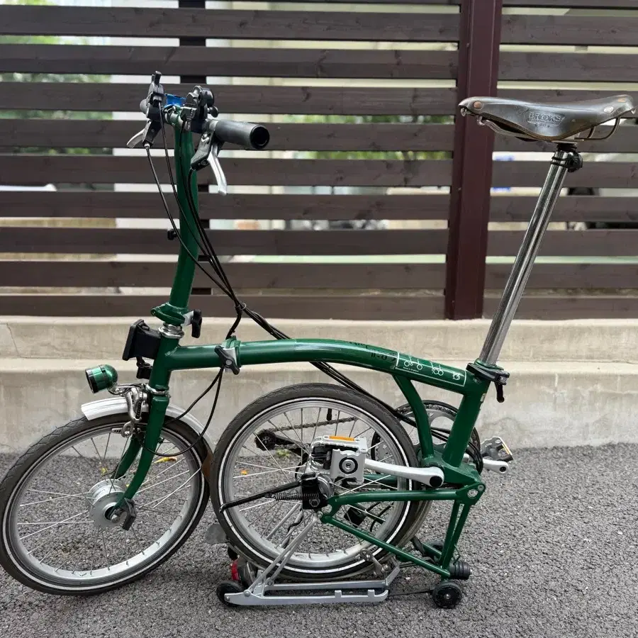 BROMPTON M6L グリーン BROMPTON M6L グリーン Brompton C Line 6 Speed H Handlebar, Racing