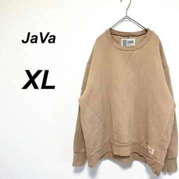 자바 긴팔 트레이닝복 XL 속기모 퀼팅 캐주얼 심플 빅사이즈