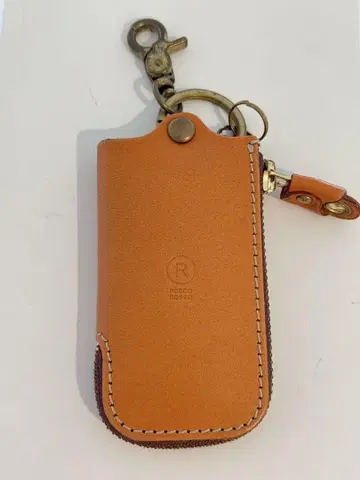 포르코 로쏘 가죽 키케이스