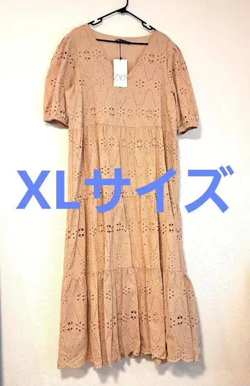 ZARA 레이스 티어드 원피스 XL