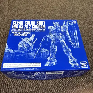 미조립 PG UNLEASHED 1/60 건담 클리어 컬러 바디