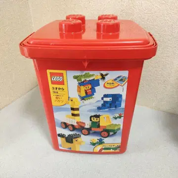LEGO 레고 블록 기본 세트 빨간색 버킷