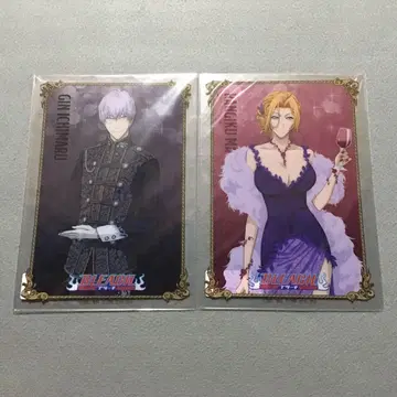 BLEACH 이치마루 긴 마츠모토 란기쿠 web 복권 클리어 비주얼 시트