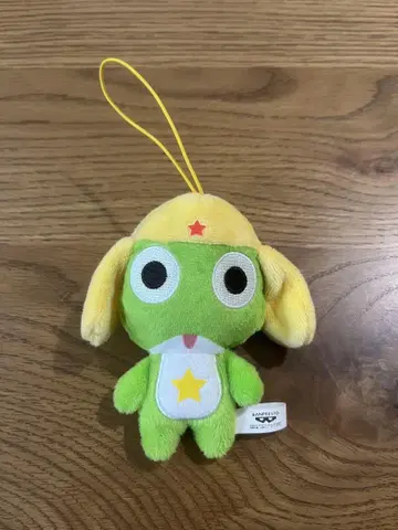 [새상품급] 남코 한정판 개구리 중사 케로로 봉제 인형 마스코트 케로로