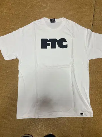 FTC 로고 티셔츠 XL 화이트