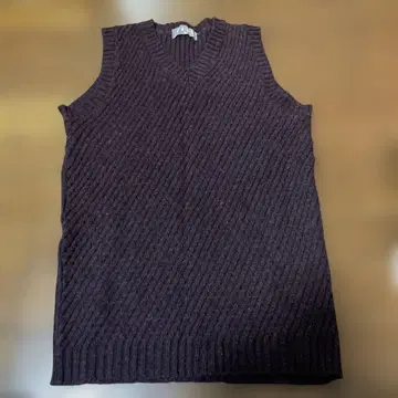 ozoc 슬리브리스 니트
