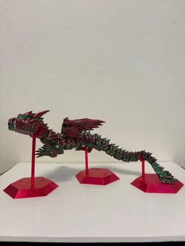 드래곤 피규어 날개 포함 30cm 스탠드 포함