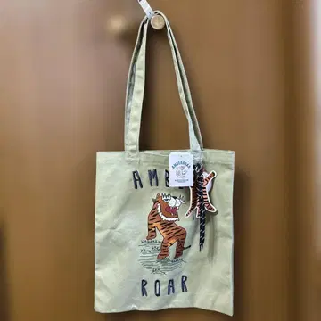시마무라 AMBERROAR 토트백 카키
