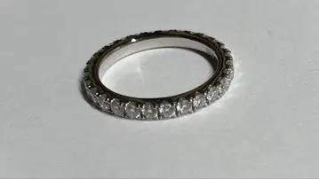 모이사나이트 풀 에티 반지 2mm / 11호