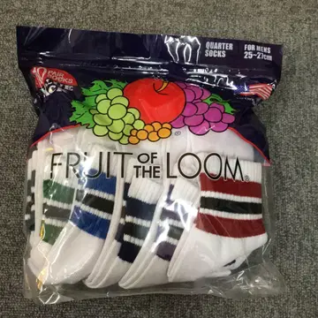 미사용 새상품 FRUIT OF THE LOOM 삭스 양말 10매 세트
