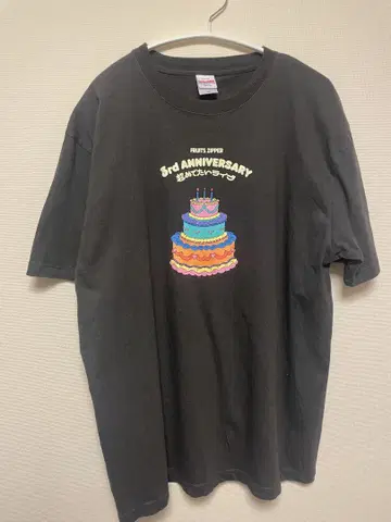 FRUITS ZIPPER 3주년 라이브 T셔츠 / 스미크로 사이즈: XL