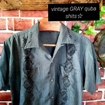 vintage GRAY quba shits