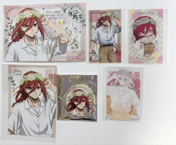 블루 록 flower crown 클리카 특전 캔뱃지