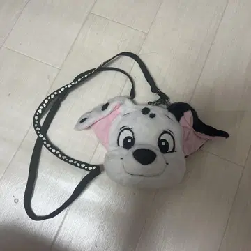 강아지 얼굴 봉제 인형 백