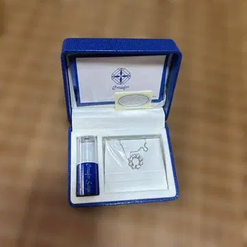 CROSSFOR 목걸이 실버 미사용 박스 포함