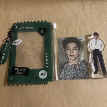 treasure pleasure PVC 파우치 세트 아사히