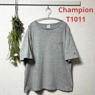 Champion 포켓 티셔츠 T1011 미국제 Heavy Weight