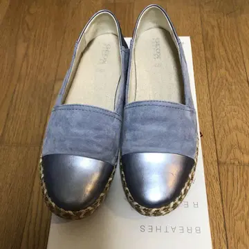 [새상품급] Geox 에스파드리유 슬립온 GEOX 스웨이드 슬립온