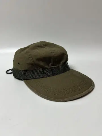 SWEAT LOCK 카키 스트랩 캡 코튼