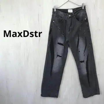 MaxDstr 데미지 가공 데님