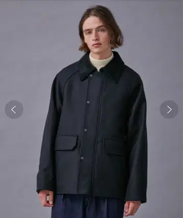 [ 22AW ] PUBLIC TOKYO S140 멜톤 헌팅 자켓
