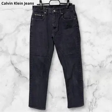 Calvin Klein Jeans 블랙 데님 팬츠 청바지 W30