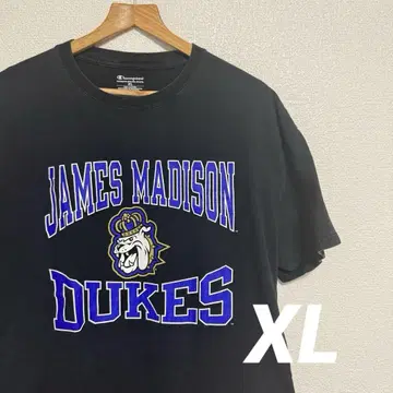 [ XL ] Champion JAMES MADISON DUKES 티셔츠