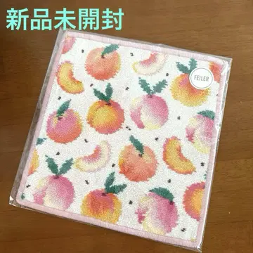 미개봉 새상품 러브라리 바이 페일러 피치 도트 타월 손수건