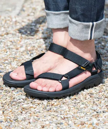 TEVA 스트랩 샌들 허리케인 XLT 2 25cm 블랙