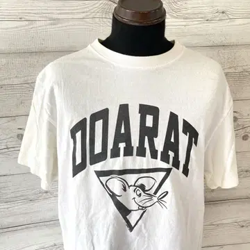 DOARAT 티셔츠 화이트 빅 로고 L 사이즈 6252