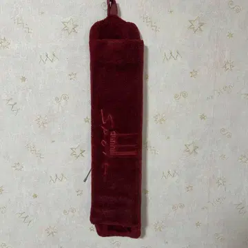골프 캐디백 숄더 커버 버건디색