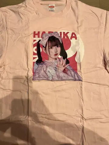 코이보시 하루카 논피쿠 T셔츠 핑크