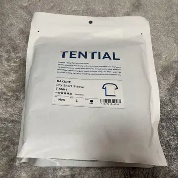 TENTIAL BAKUNE Dry Short Sleeve 티셔츠