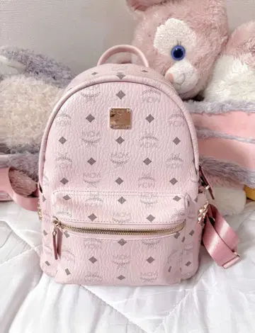 MCM 핑크 백팩