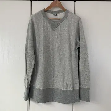 THE NORTH FACE 그레이 긴팔 트레이너 L