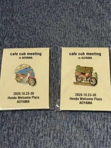 cafe cub meeting 핀 배지 세트