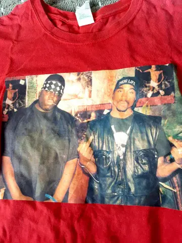 The Notorious B.I.G., 2pac 티셔츠