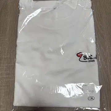 시손 쥰 SSJ 2025 롱 티셔츠 XL 화이트