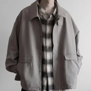 RUUBON military drawstring blouson
