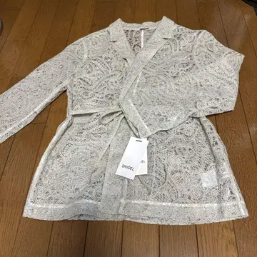 미사용 SNIDEL 2025 SS 레이스 자켓