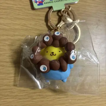먄먄 폼폼푸딩 입체 마스코트 키링 오사카 엑스포 산리오