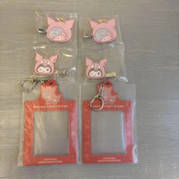 대요괴 산리오 에니마이 복권 달마이즈갓 앞머리 클립 트레이딩 카드 케이스