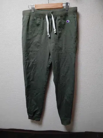 Champion 조거 팬츠 올리브
