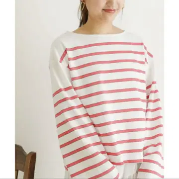 별주 Healthknit x URBAN RESEARCH 패널 보더 상의