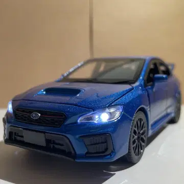 스바루 임프레 WRX STI VAB 1/32 블루
