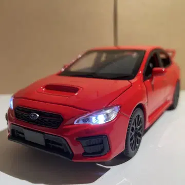 스바루 임프레자 WRX STI VAB 1/32 레드