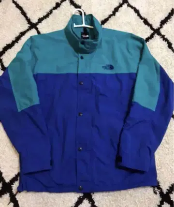 The North Face 나일론 자켓 청록색