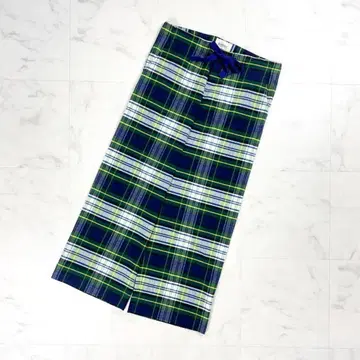새상품급 BEAMS BOY 와이드 팬츠 네이비 계열 사이즈 F*GD842