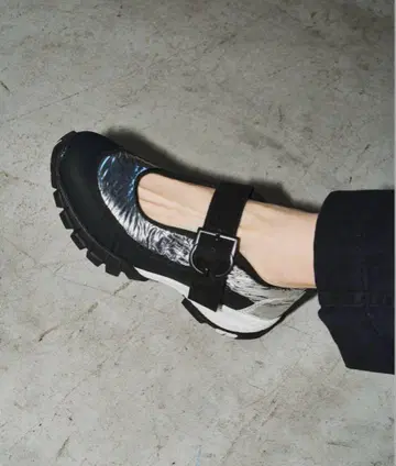 LE TALON GRISE 메리 제인 스니커즈 XL 사이즈